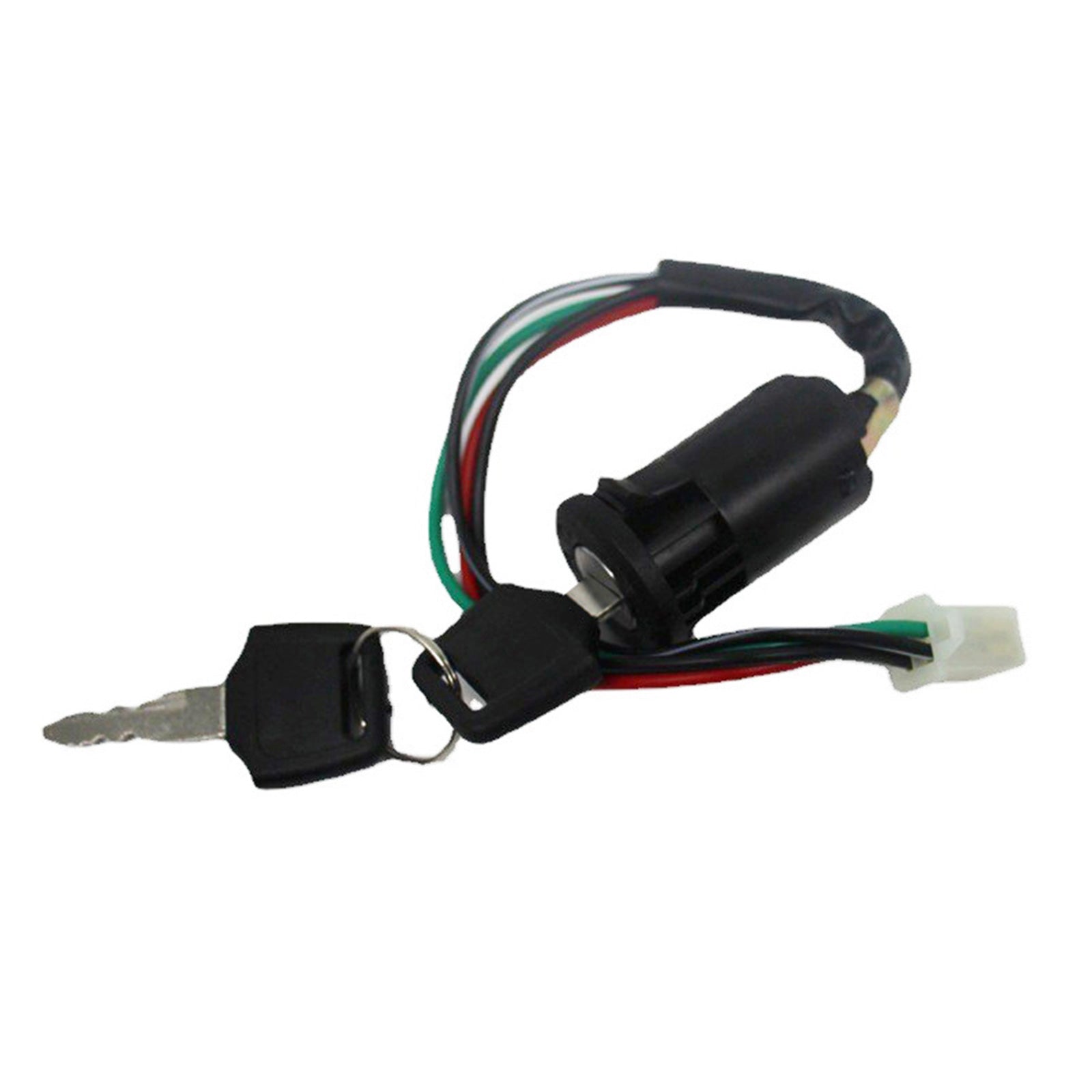 4-Wire Ignition Key Barrel Switch Suitable For 50cc-150cc PIT Quad, Dirt Bike & ATV