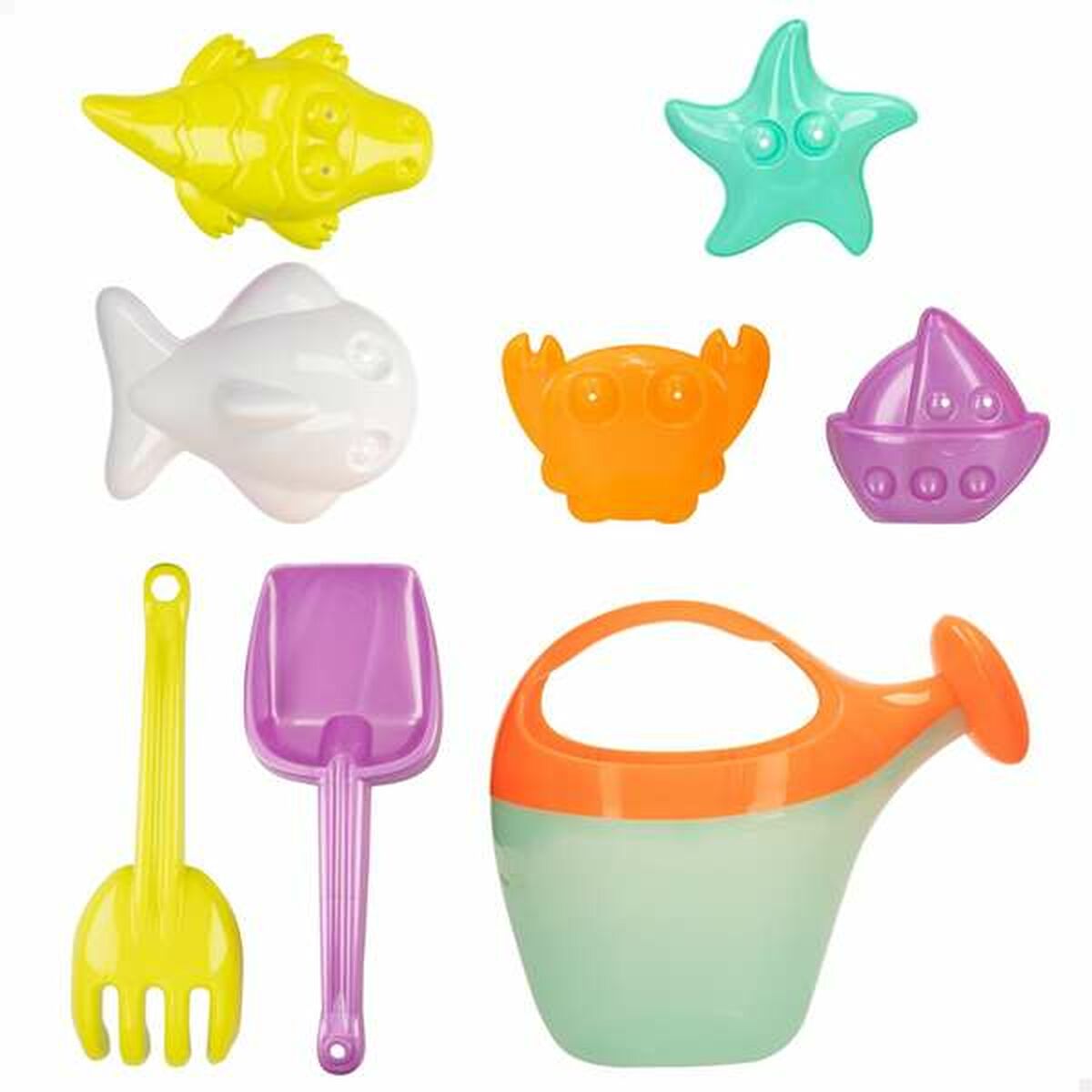 Beach toys set Colorbaby 27cm Multicolour
