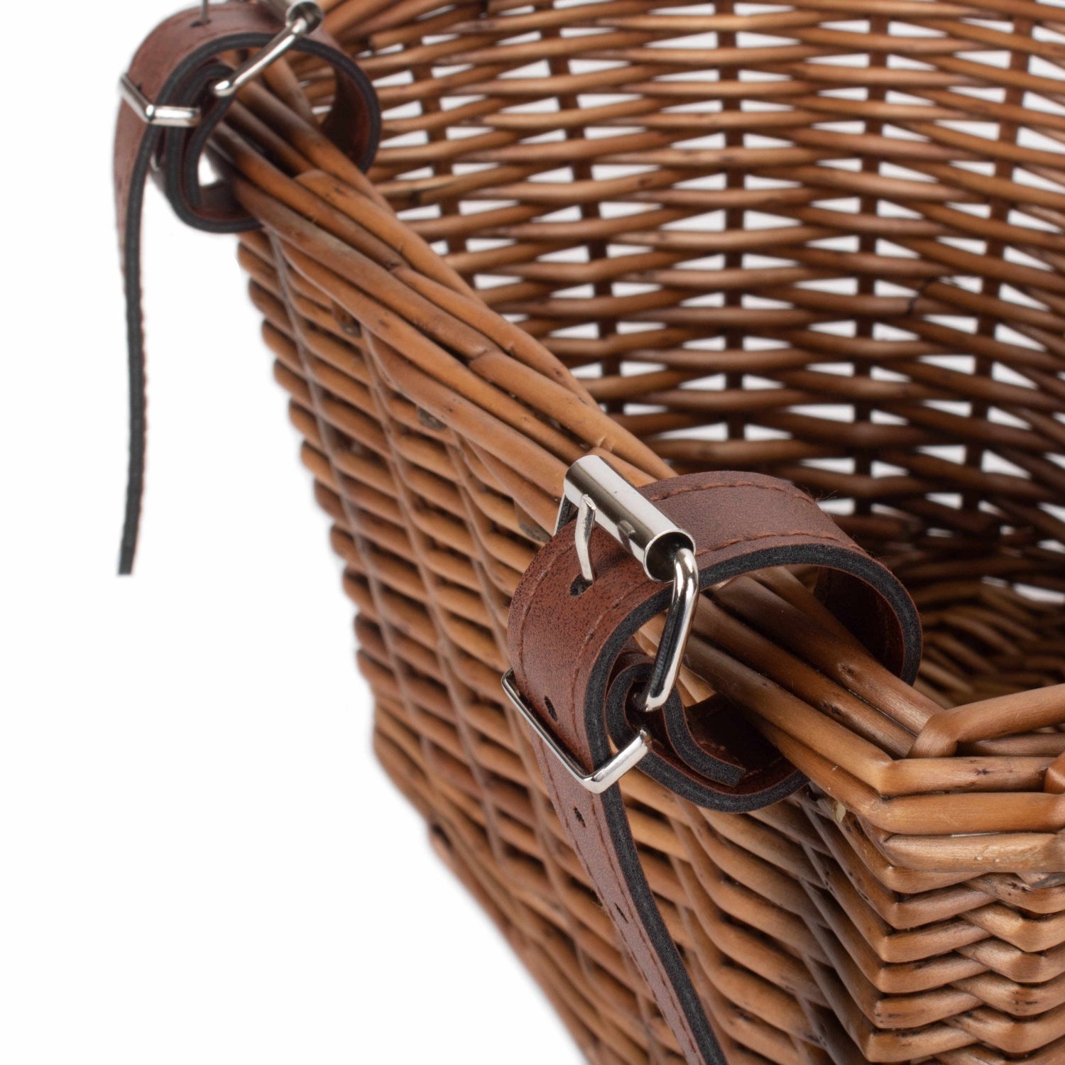 Front Fixing Child Bicycle Wicker Basket