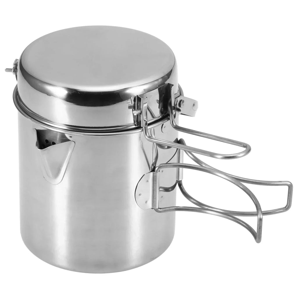 1L Stainless Steel Cooking Kettle Portabl