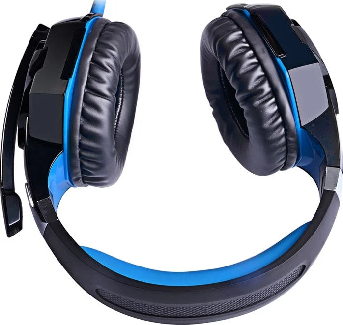 Gaming Headset with Microphone PS4/Xbox Nuwa 8436043082406 Black Blue