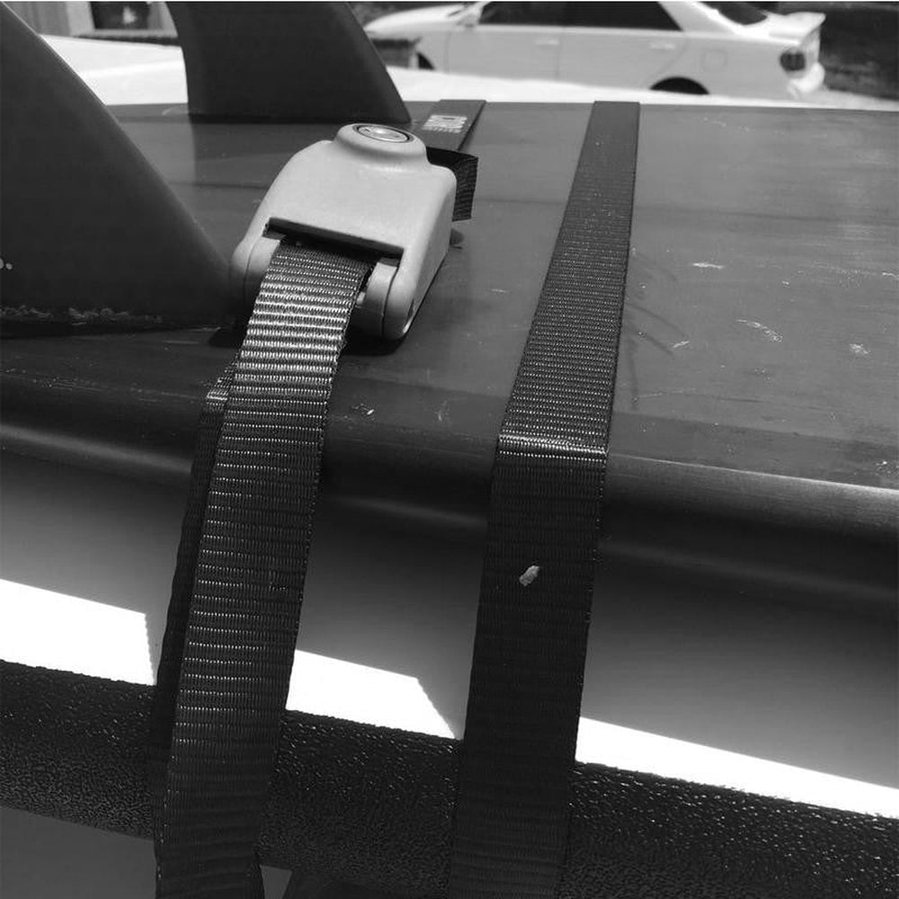 DORSAL Surf Locking Straps Theft Resistant Reinforced Roof Rack Pad Tie Downs