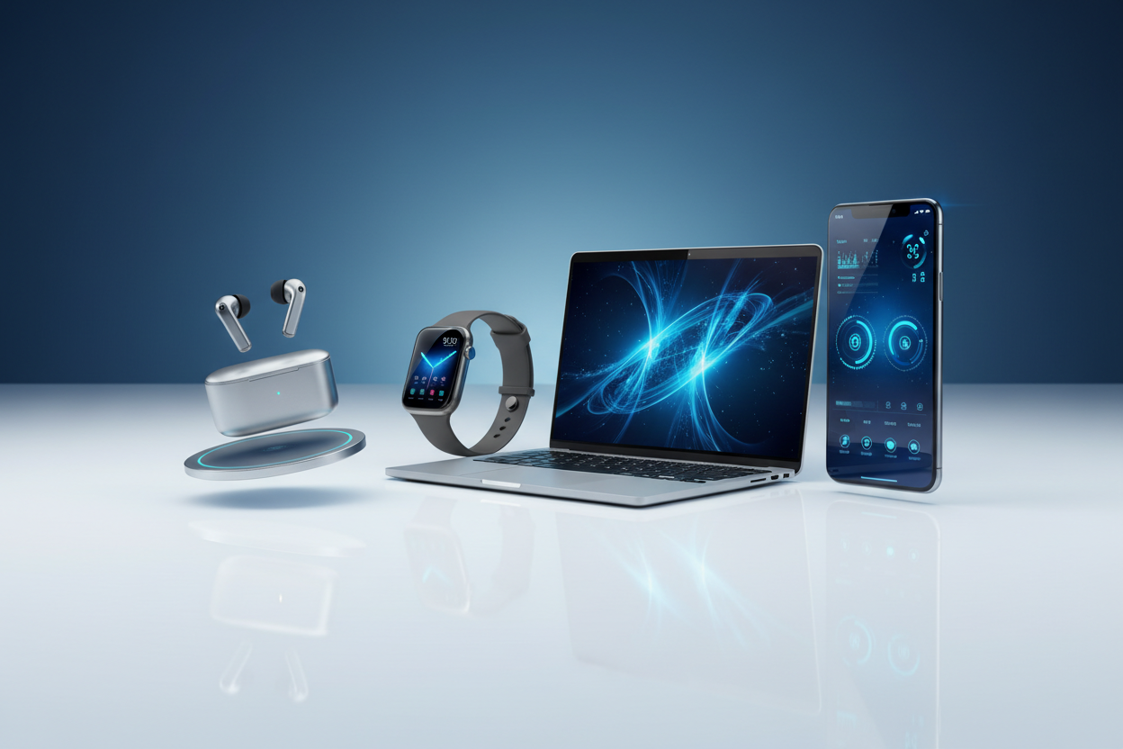 Tech product shopify store image for banner 